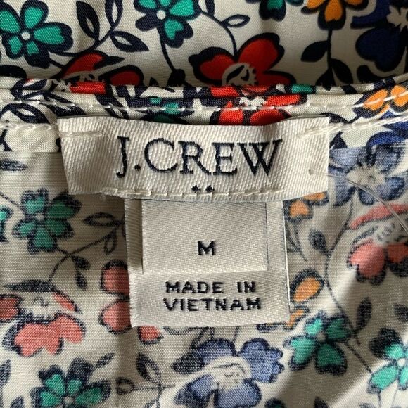 🆑3/$20 J.Crew | Floral Split Linen Tank Top - Picture 5 of 6